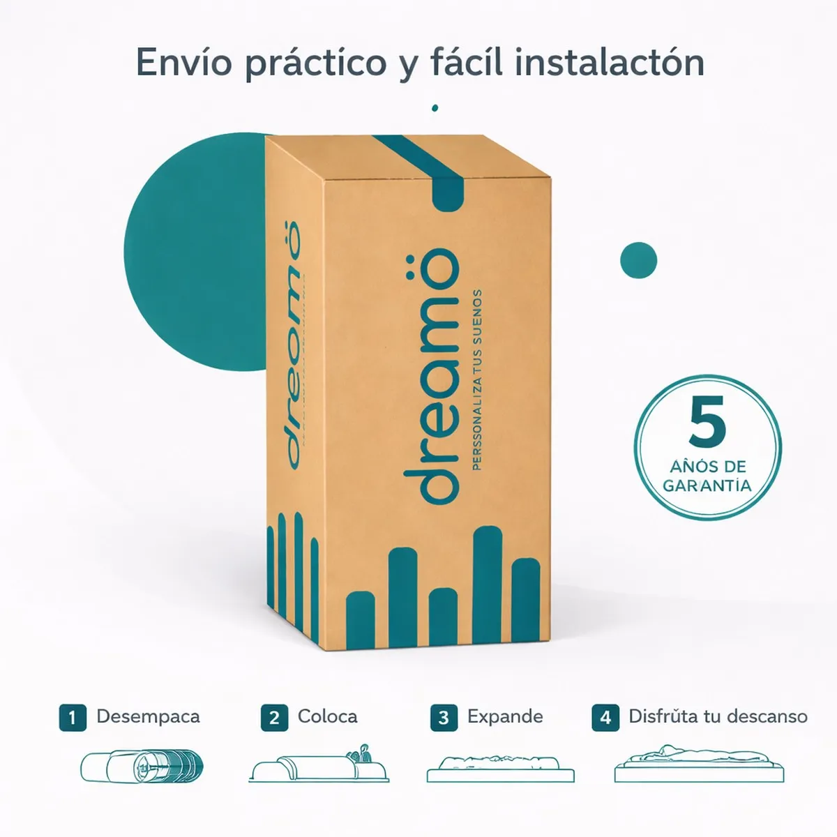 Colchón Dreamö Classic C22 Compac